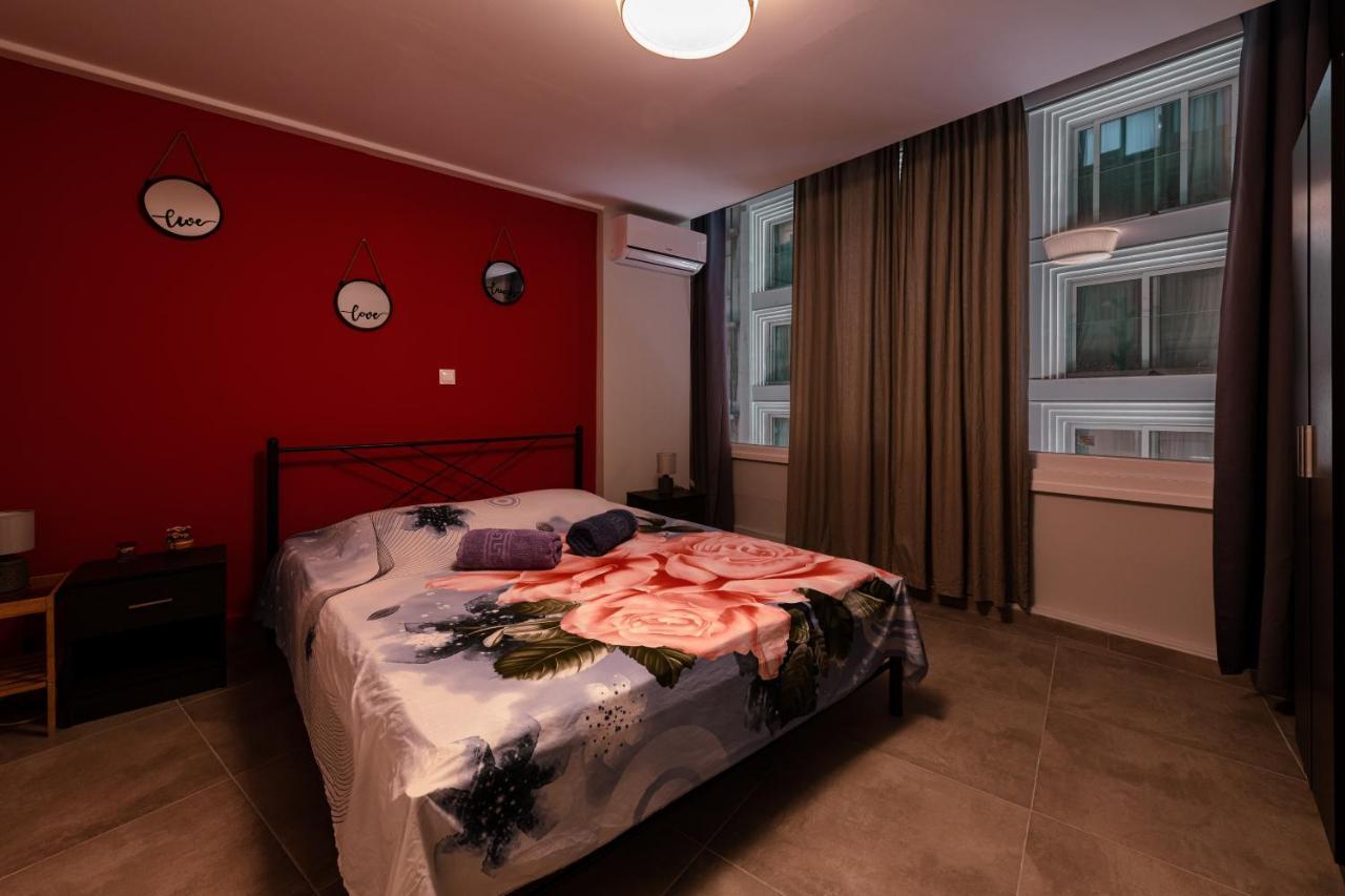 Syntagma Metro St. 2 Bedrooms 6 Pers. Flat By Mps Athena Bagian luar foto
